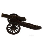 AR040 American Civil War Artillery Model 